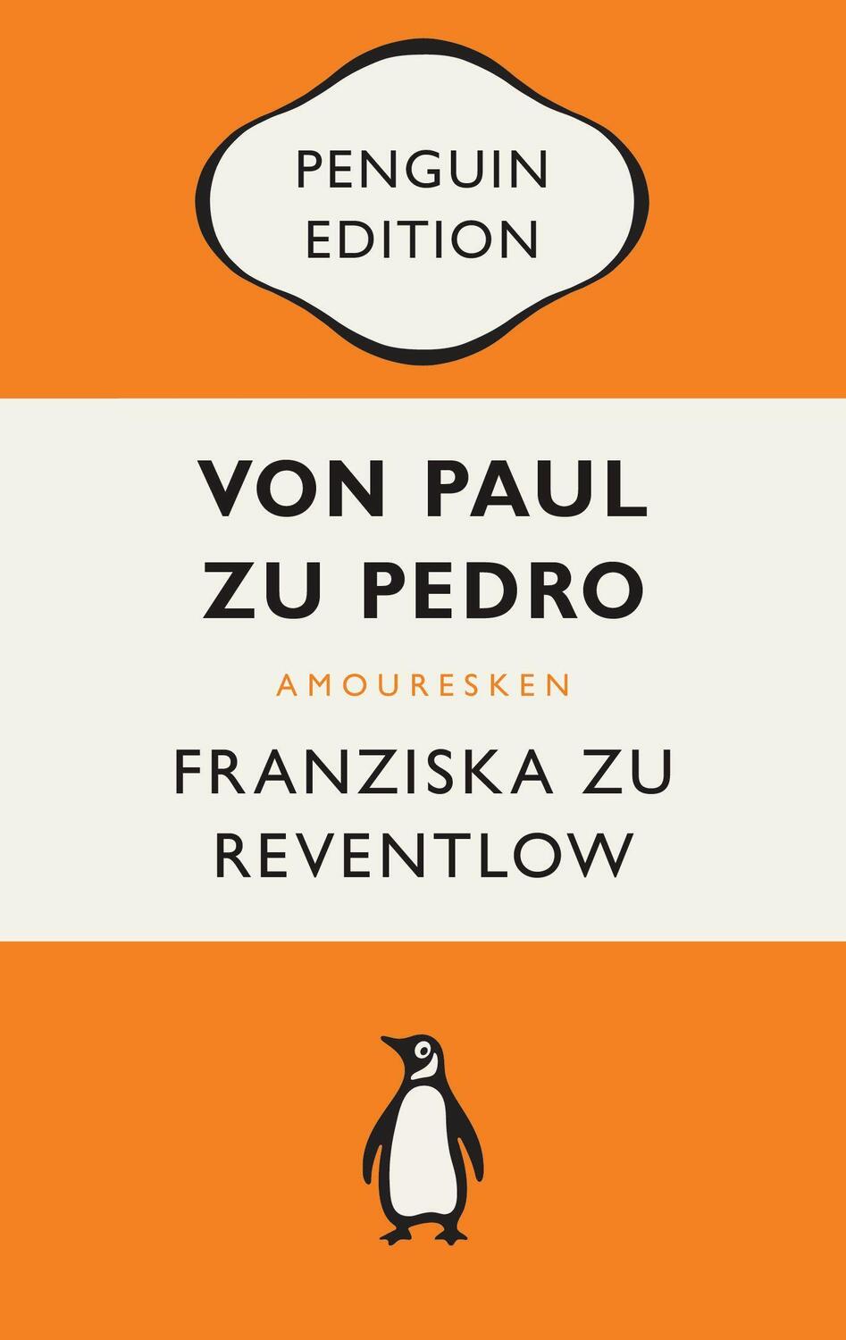 Cover: 9783328109808 | Von Paul zu Pedro | Franziska zu Reventlow | Taschenbuch | 144 S.