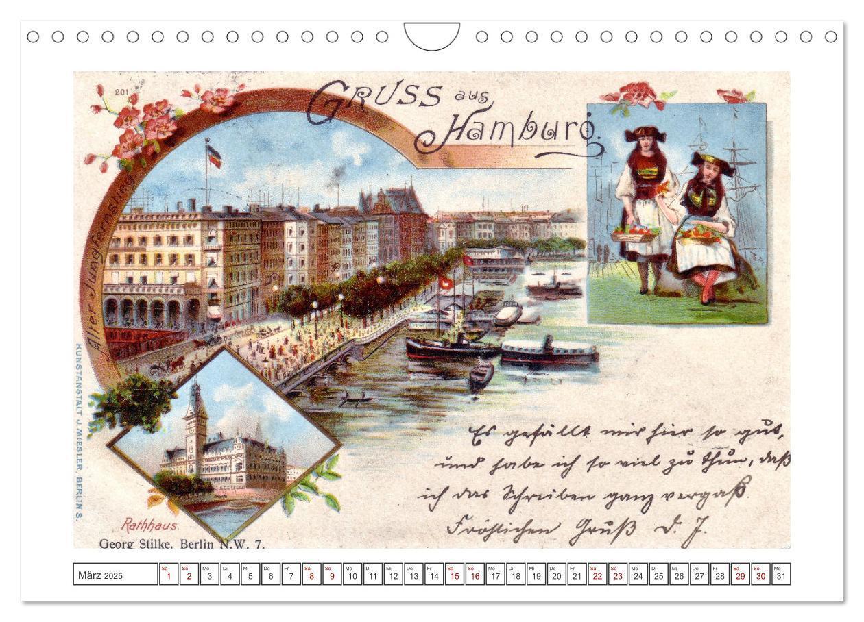 Bild: 9783383936180 | Gruss aus Hamburg (Wandkalender 2025 DIN A4 quer), CALVENDO...