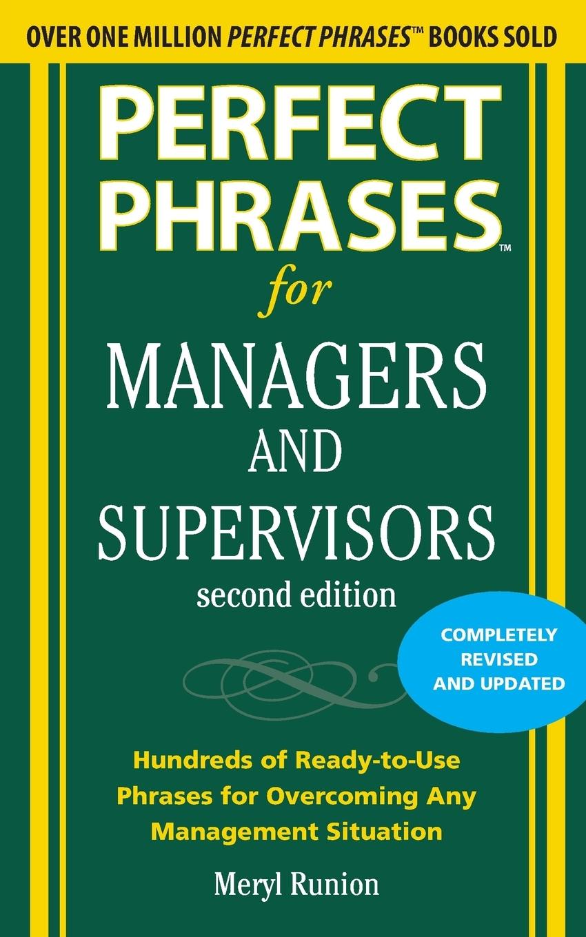 Cover: 9780071742313 | PERFECT PHRASES FOR MANAGERS AND SUPERVI | Runion | Taschenbuch | 2010