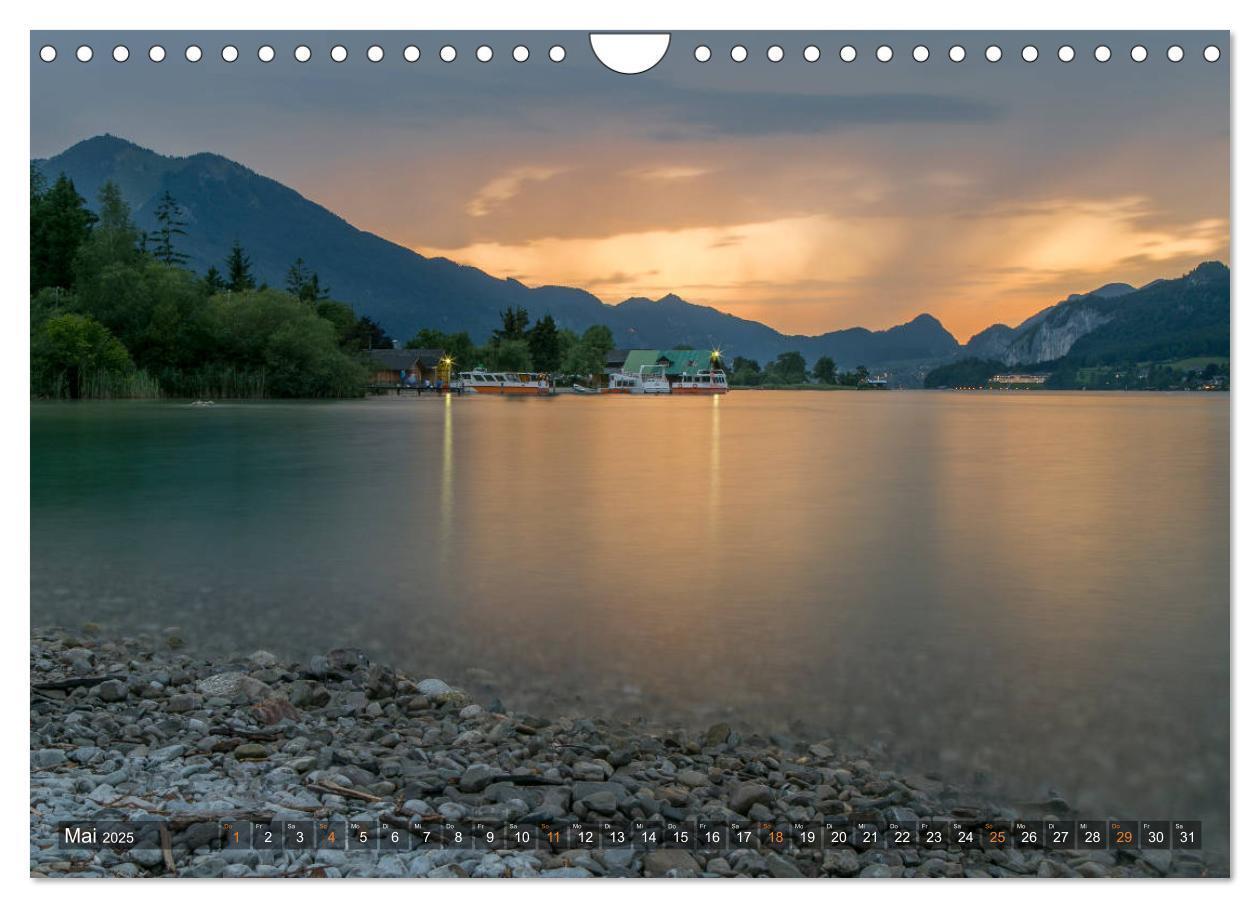 Bild: 9783435391585 | Rund um den Wolfgangsee (Wandkalender 2025 DIN A4 quer), CALVENDO...