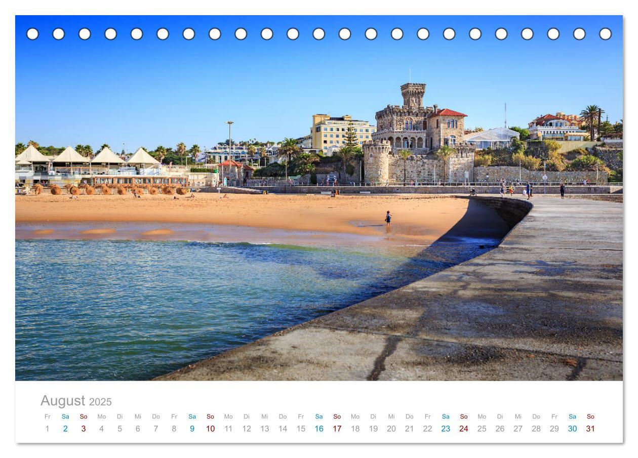 Bild: 9783435243532 | ESTORIL - die schönsten Badeorte Lissabons (Tischkalender 2025 DIN...