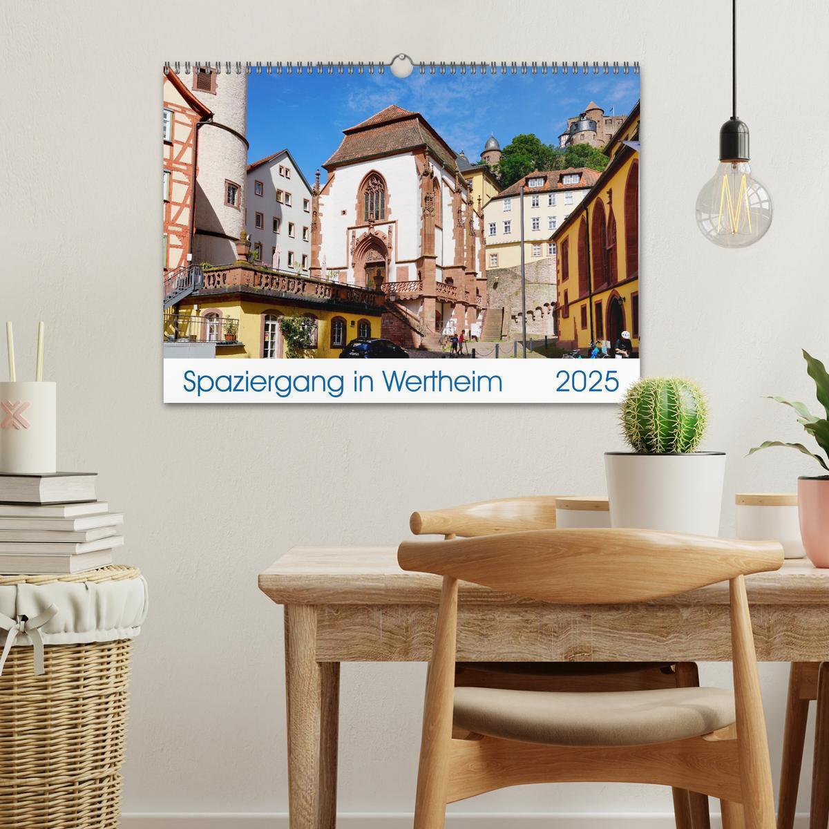 Bild: 9783457184738 | Spaziergang in Wertheim (Wandkalender 2025 DIN A3 quer), CALVENDO...