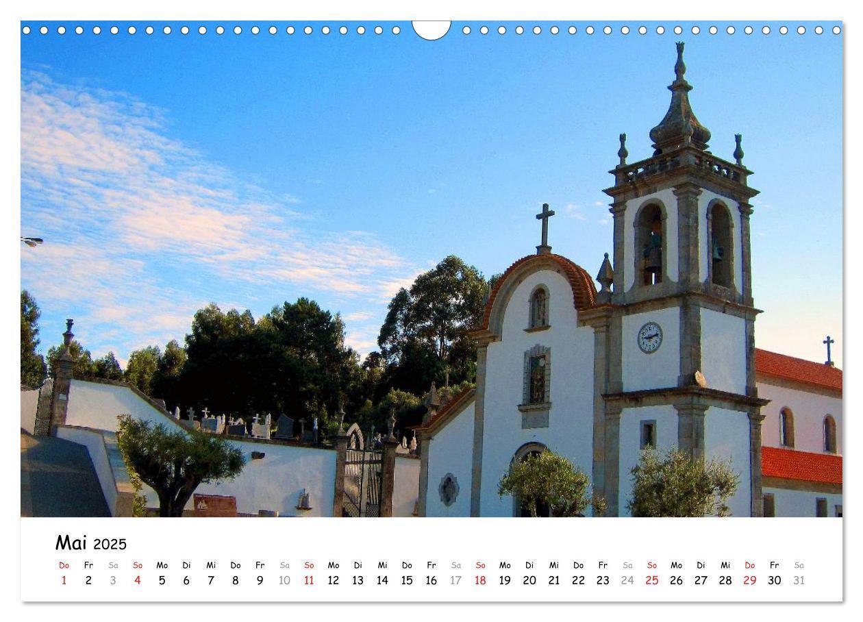 Bild: 9783435557875 | Jakobsweg - Camino Portugues (Wandkalender 2025 DIN A3 quer),...