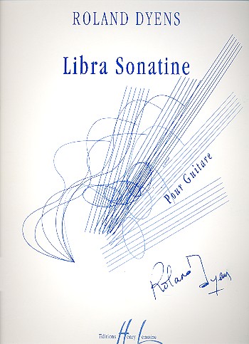 Cover: 9790230947947 | Libra Sonatine | Roland Dyens | Buch | 1986 | Lemoine