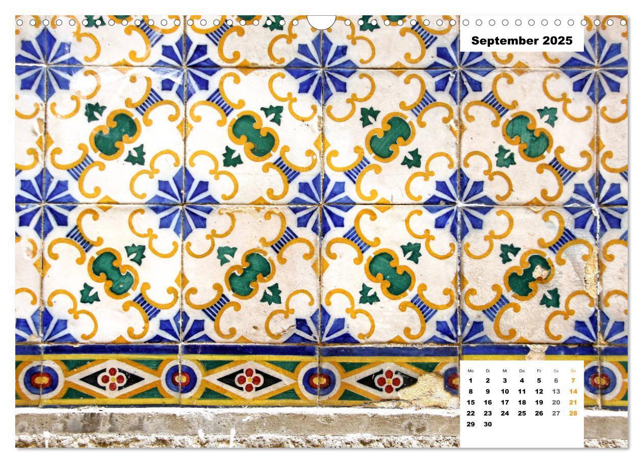 Bild: 9783435305599 | Lissabons Azulejos (Wandkalender 2025 DIN A3 quer), CALVENDO...