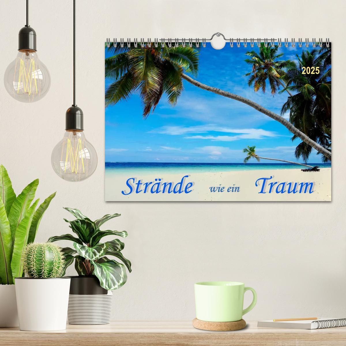 Bild: 9783435579686 | Strände wie ein Traum (Wandkalender 2025 DIN A4 quer), CALVENDO...