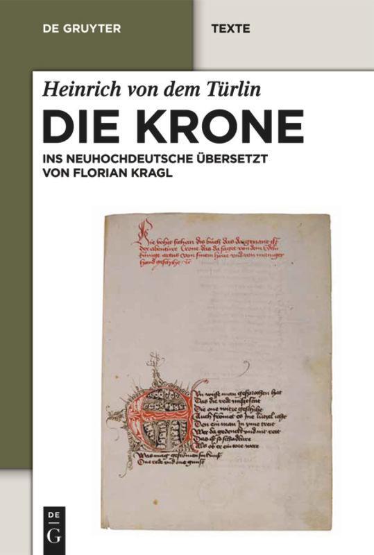 Cover: 9783110205459 | Die Krone | Heinrich von dem Türlin | Taschenbuch | De Gruyter Texte