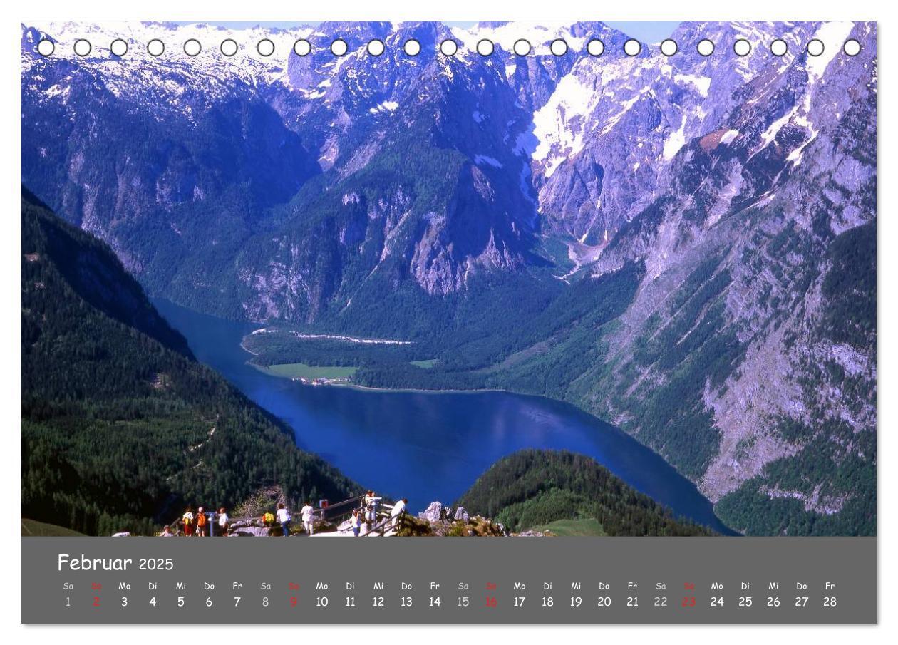 Bild: 9783435706884 | Zauberhaftes Berchtesgadener Land (Tischkalender 2025 DIN A5 quer),...