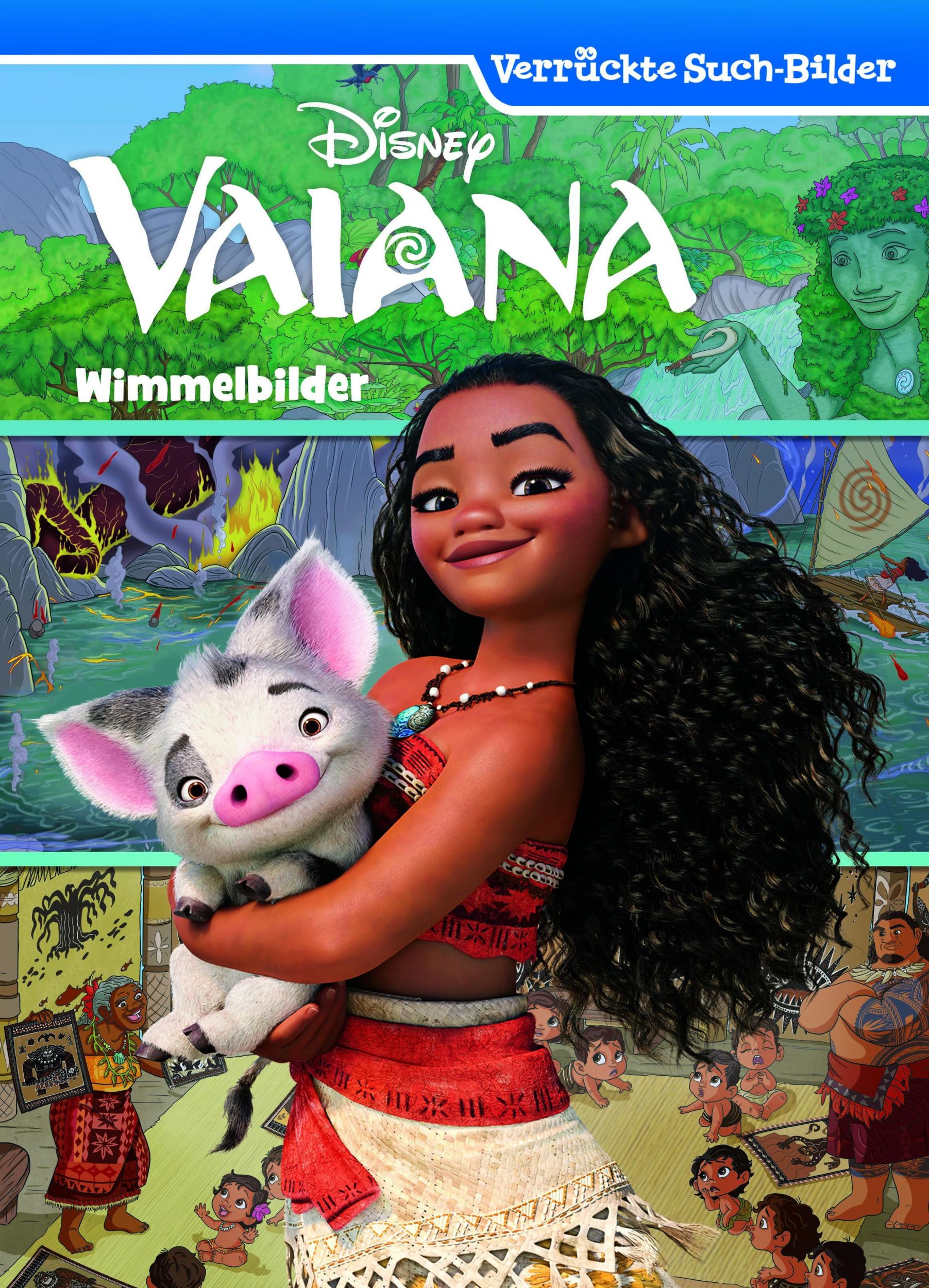 Cover: 9798384600305 | Disney Vaiana - Wimmelbilder - Verrückte Such-Bilder | GmbH | Buch