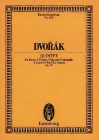 Cover: 9790200202748 | Quintet In A Major Op. 81 B 155 | Antonin Dvorak | Taschenbuch | 1985