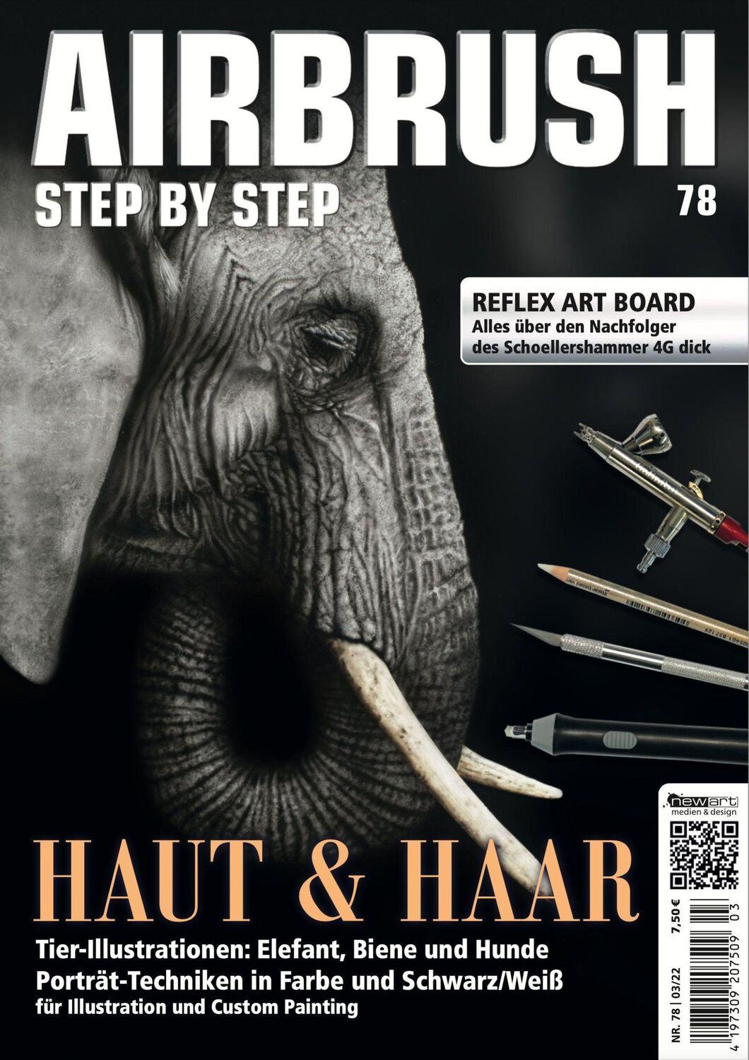 Cover: 9783941656659 | Airbrush Step by Step 78 | Haut &amp; Haar | Xavier Gentilleau (u. a.)