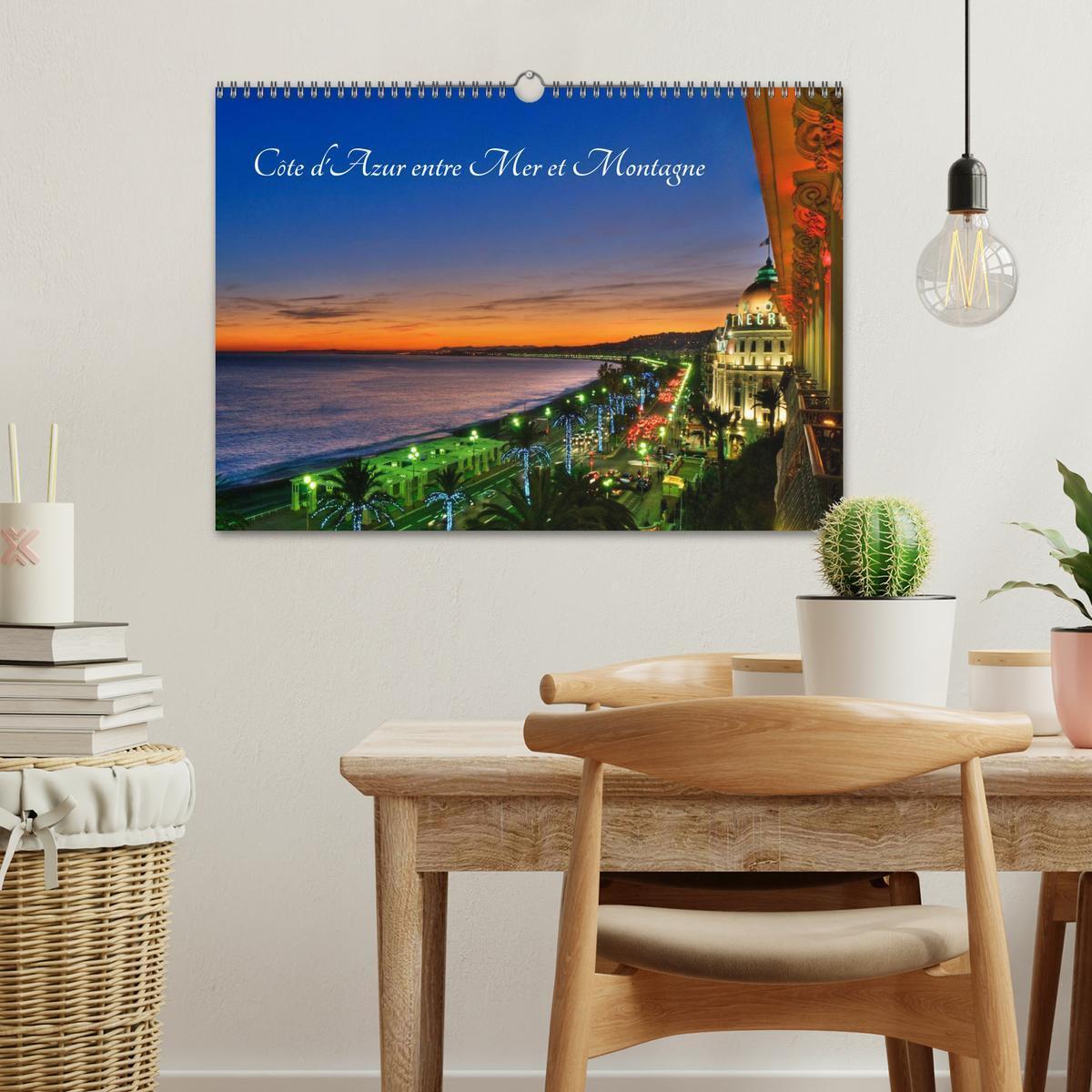 Bild: 9781325953820 | Côte d'Azur entre Mer et Montagne (Calendrier mural 2025 DIN A3...