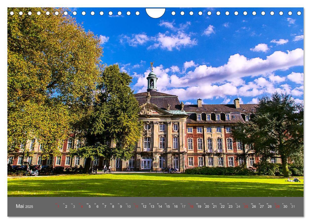 Bild: 9783435558889 | Leuchtendes Münster 2025 - die Metropole Westfalens (Wandkalender...