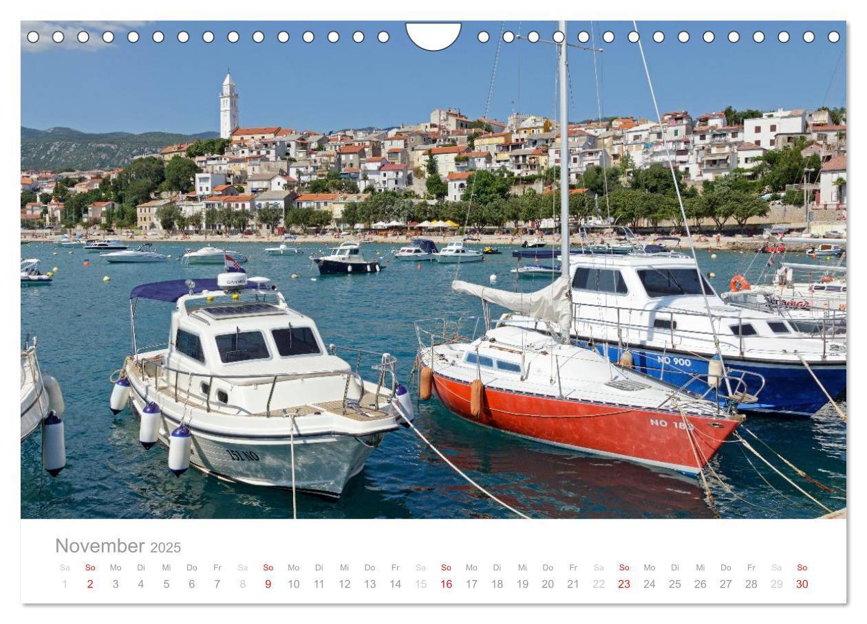 Bild: 9783435737468 | Kroatische Adriaküste (Wandkalender 2025 DIN A4 quer), CALVENDO...