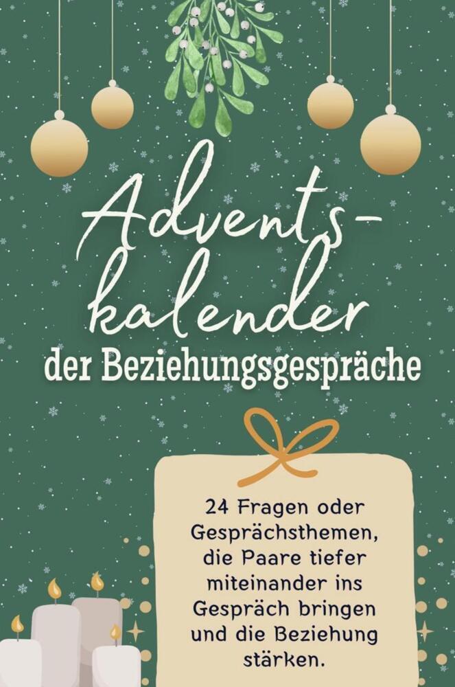 Cover: 9783759103581 | Adventskalender der Beziehungsgespräche - Adventskalender der...