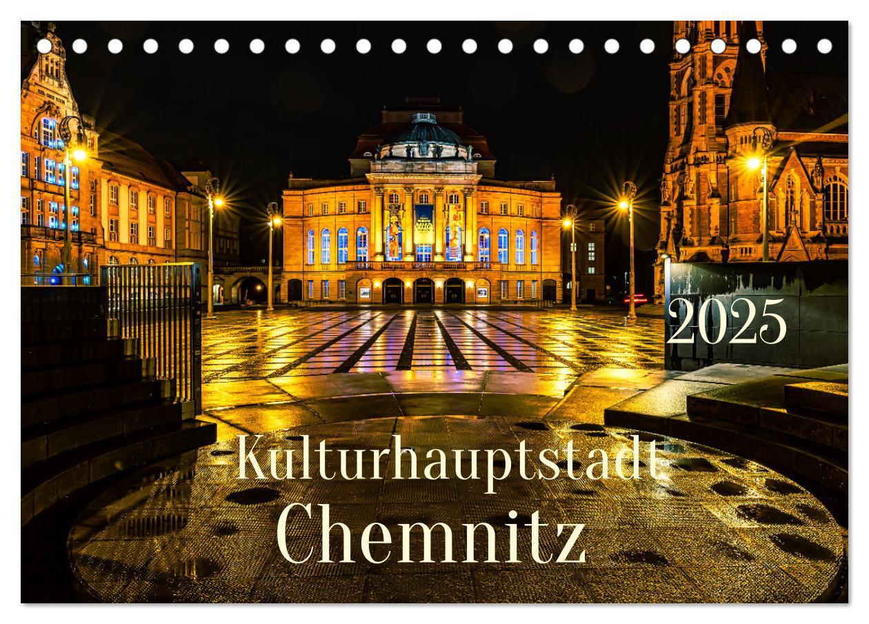 Cover: 9783383978272 | Kulturhauptstadt Chemnitz (Tischkalender 2025 DIN A5 quer),...