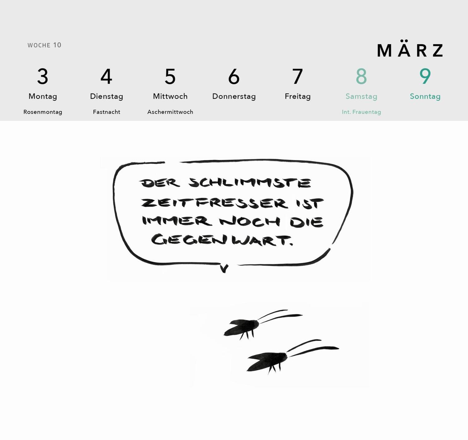 Bild: 9783830321446 | meta bene Postkartenkalender 2025 | Tischkalender mit 53 Postkarten