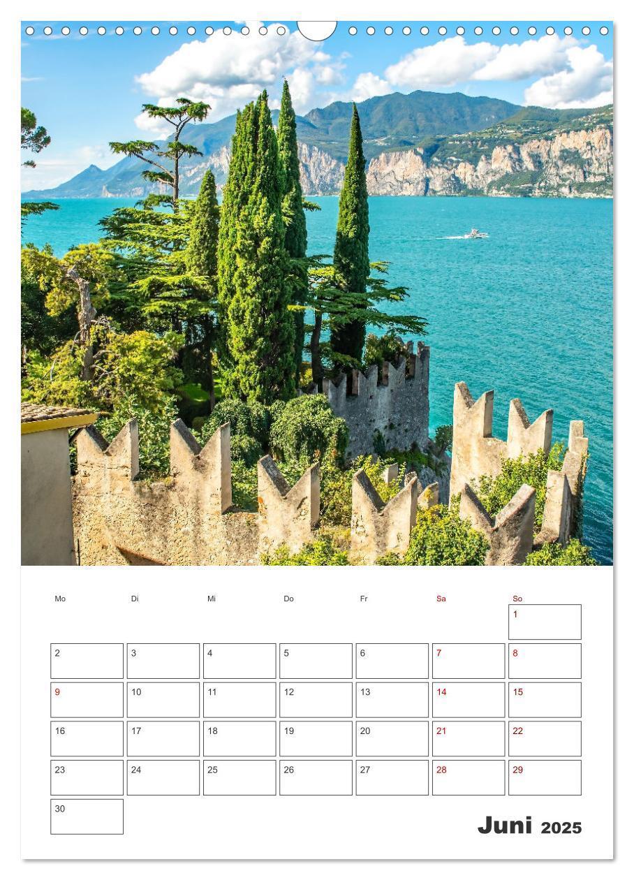 Bild: 9783435845705 | Malcesine am Gardasee - Impressionen (Wandkalender 2025 DIN A3...