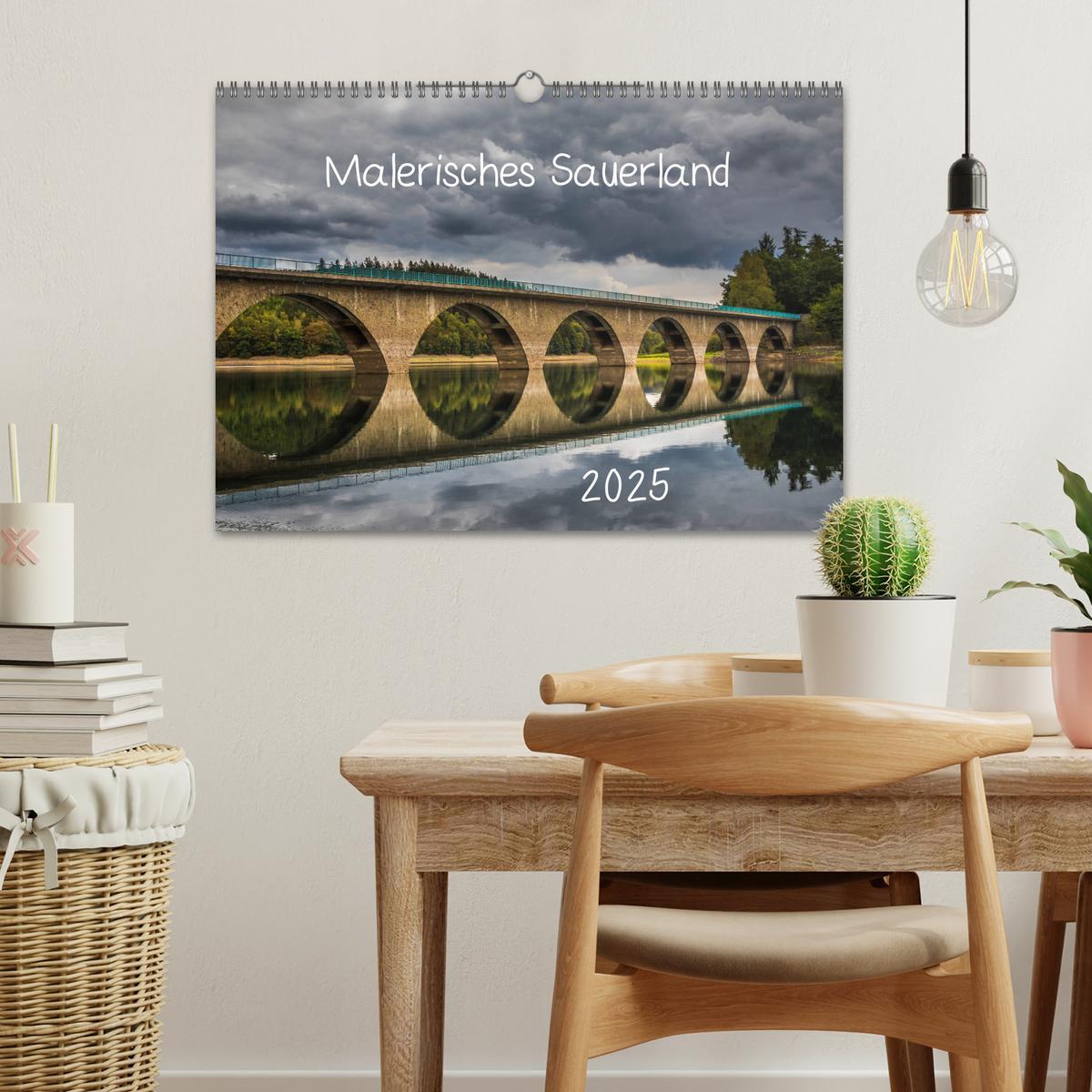 Bild: 9783435287086 | Malerisches Sauerland (Wandkalender 2025 DIN A3 quer), CALVENDO...