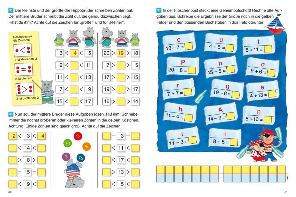 Bild: 9783940811240 | Fragenbär - Richtig rechnen 1. Klasse | Broschüre | 48 S. | Deutsch