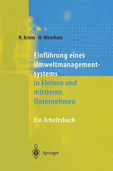 Cover: 9783642638770 | Einführung eines Umweltmanagementsystems in kleinen und mittleren...