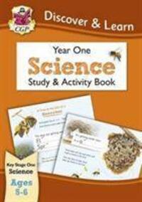 Cover: 9781782944768 | KS1 Science Year 1 Discover &amp; Learn: Study &amp; Activity Book | Cgp Books