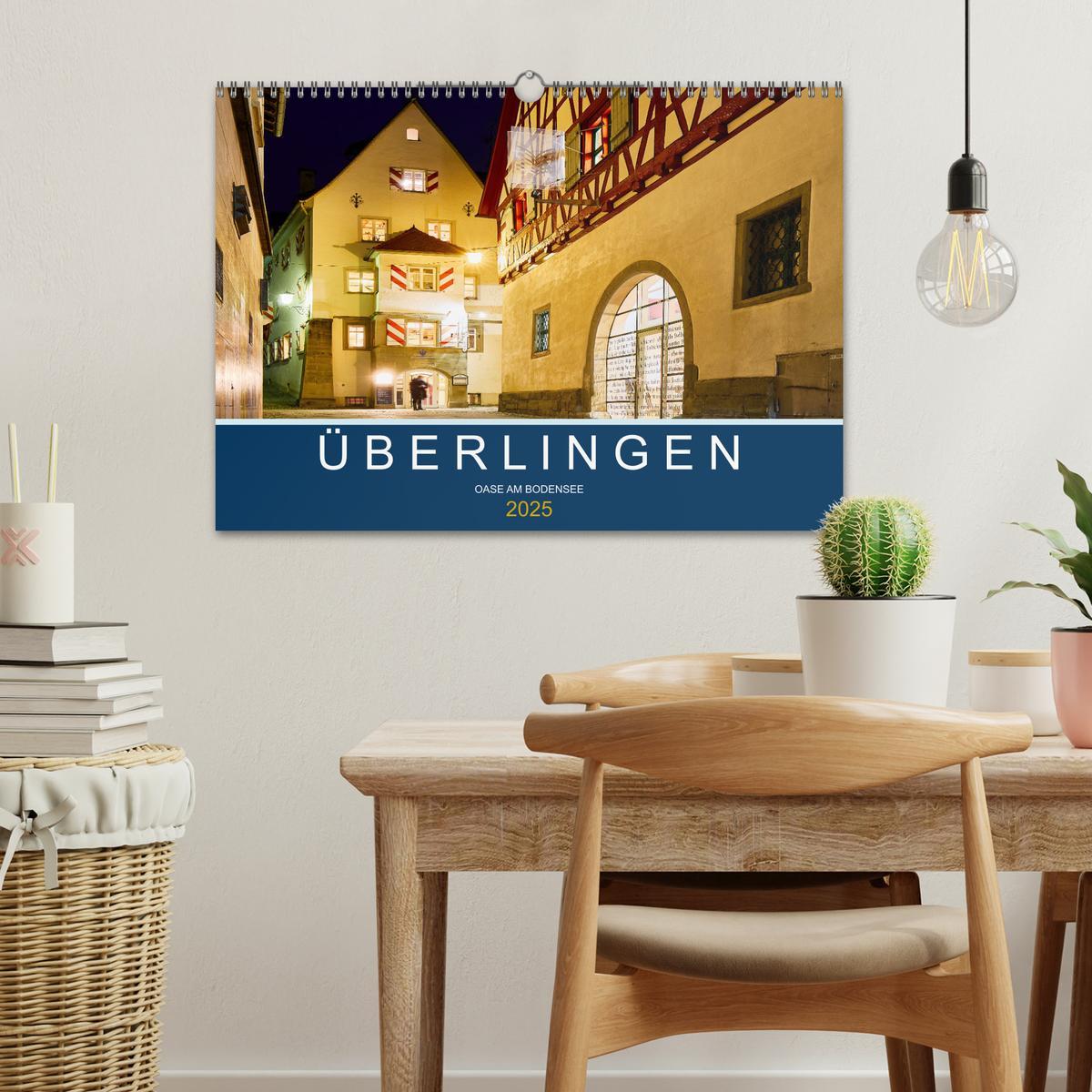 Bild: 9783435101436 | Überlingen - Oase am Bodensee (Wandkalender 2025 DIN A3 quer),...