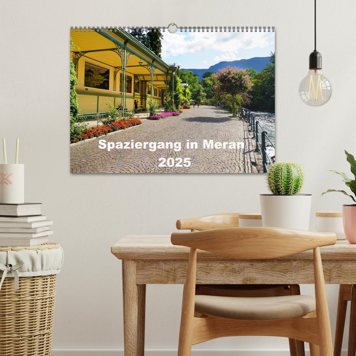 Bild: 9783383939853 | Spaziergang in Meran (Wandkalender 2025 DIN A3 quer), CALVENDO...