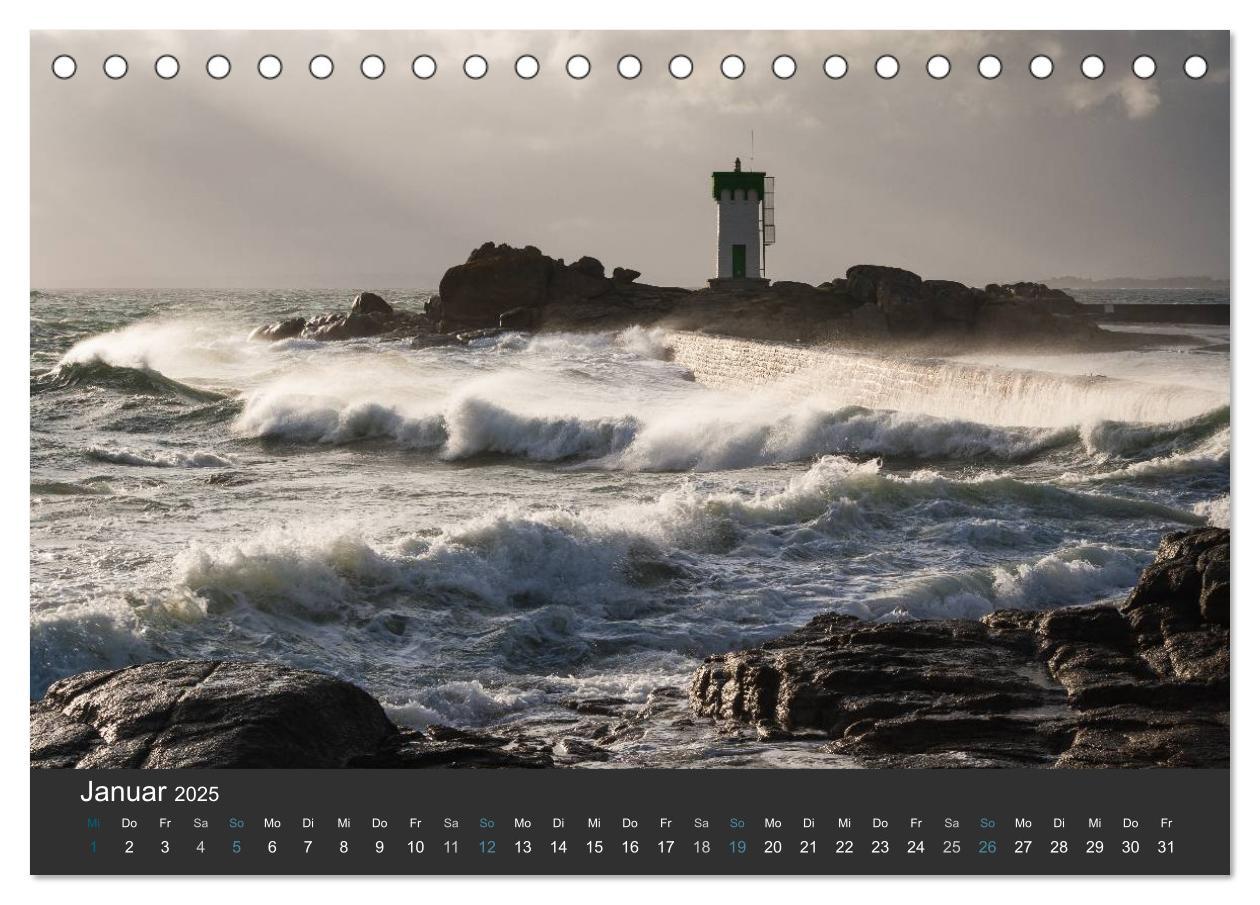 Bild: 9783435802371 | Bretagne - Land am Meer (Tischkalender 2025 DIN A5 quer), CALVENDO...