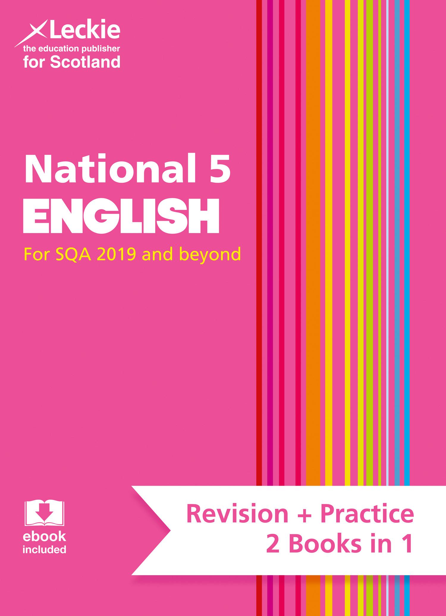 Cover: 9780008435332 | Leckie National 5 English for Sqa 2019 and Beyond - Revision +...