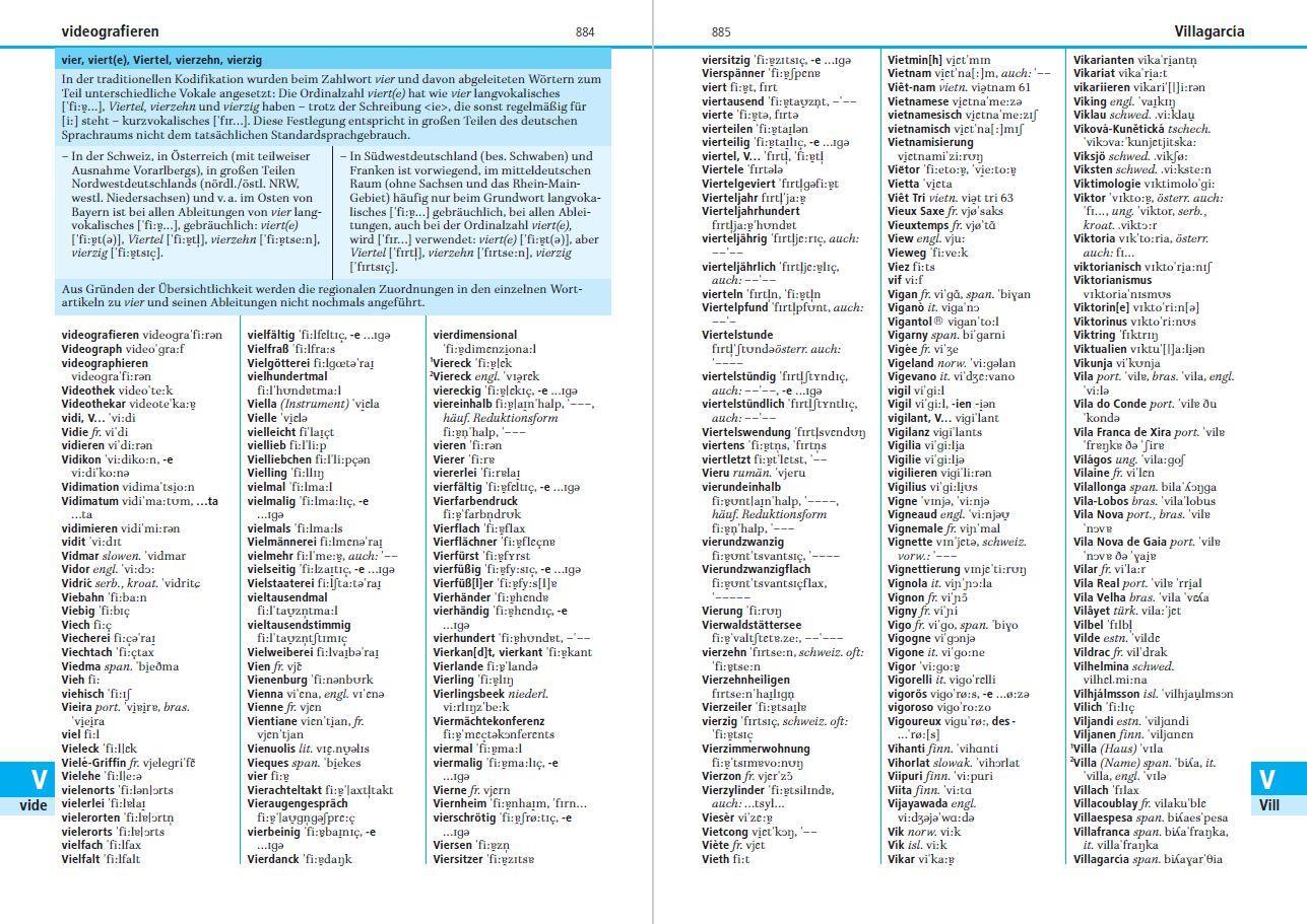 Bild: 9783411040681 | Duden  Das Aussprachewörterbuch | Stefan Kleiner (u. a.) | Buch