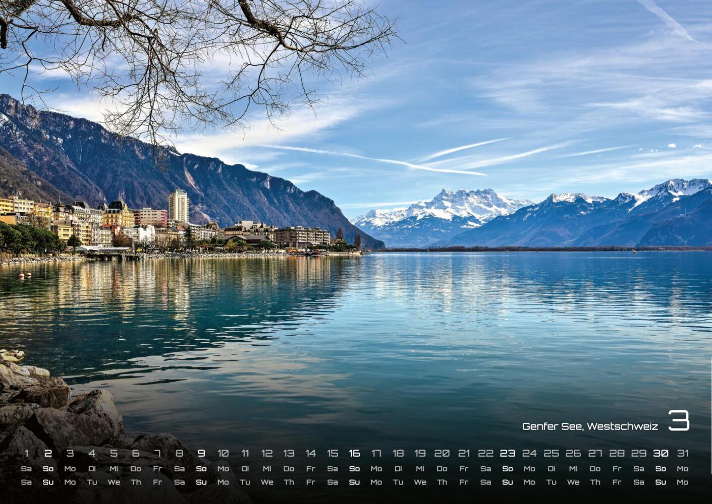 Bild: 9783986734350 | Schweiz - 2025 - Kalender DIN A2 | GP-Fever.de | Kalender | 15 S.