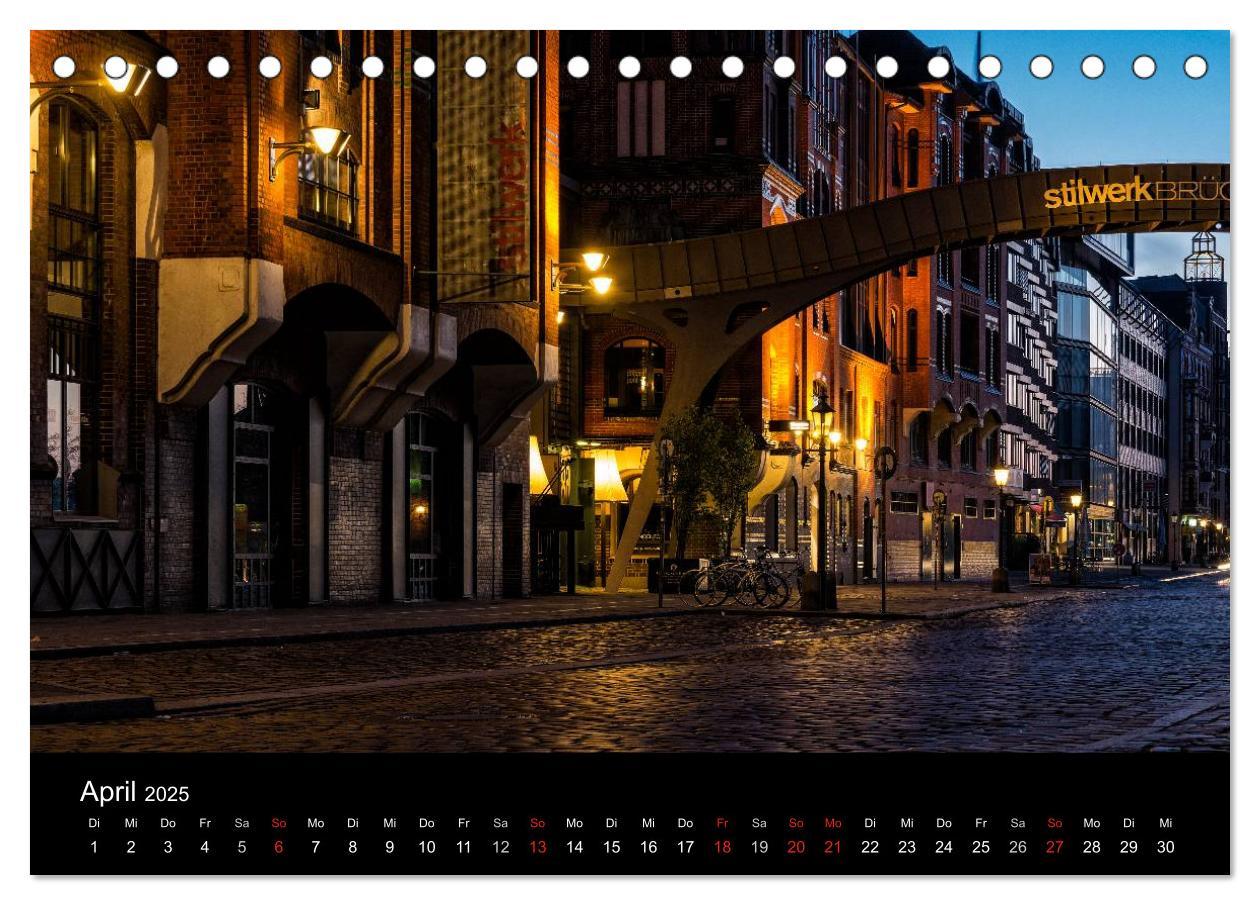 Bild: 9783435654970 | Charmantes Hamburg (Tischkalender 2025 DIN A5 quer), CALVENDO...