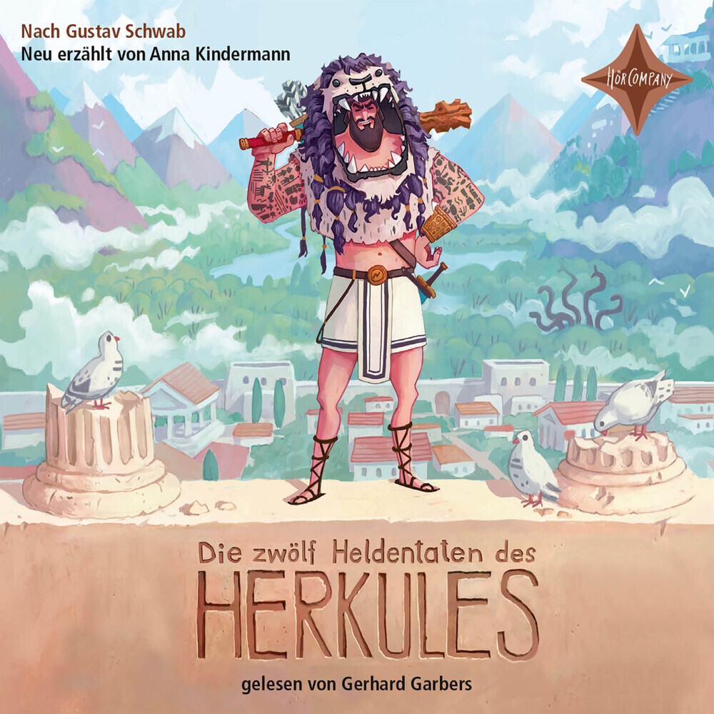 Cover: 9783966320429 | Die zwölf Heldentaten des Herkules, 1 Audio-CD | Sagen für Kinder.