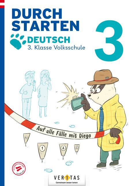 Cover: 9783710154577 | Durchstarten Volksschule 3. Klasse. Auf alle Fälle mit Diego!...