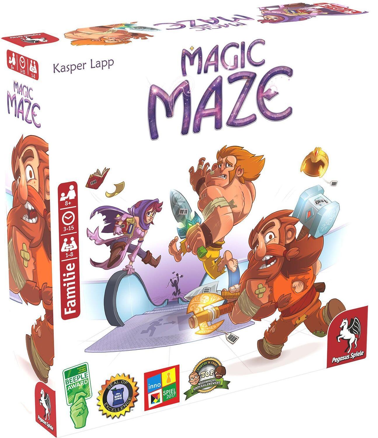 Cover: 4250231714283 | Magic Maze (deutsche Ausgabe) | Kasper Lapp | Spiel | Brettspiel