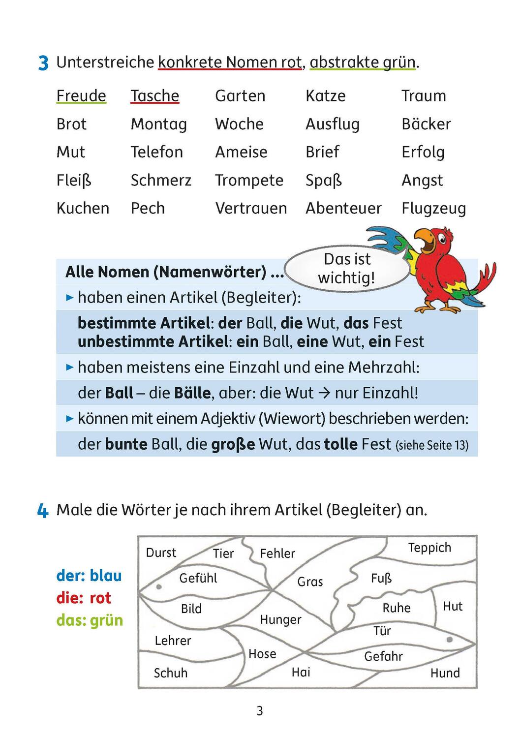 Bild: 9783881002134 | Grammatik 3. Klasse | Helena Heiß | Broschüre | 112 S. | Deutsch