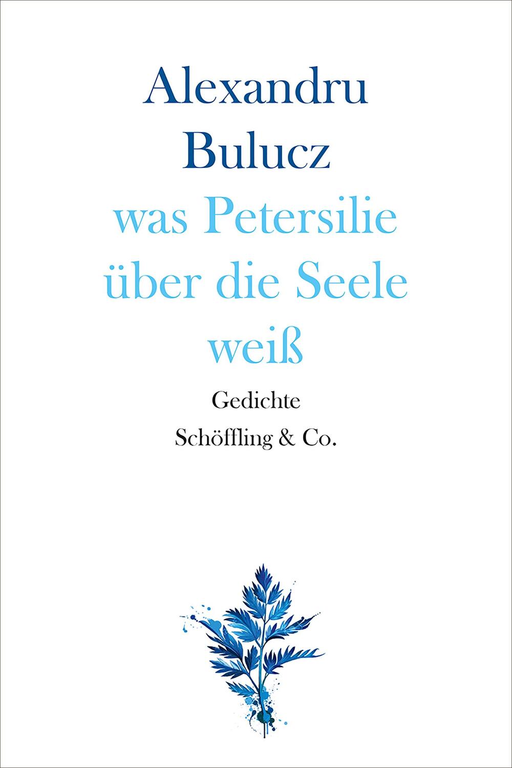 Cover: 9783895615078 | was Petersilie über die Seele weiß | Alexandru Bulucz | Buch | 120 S.