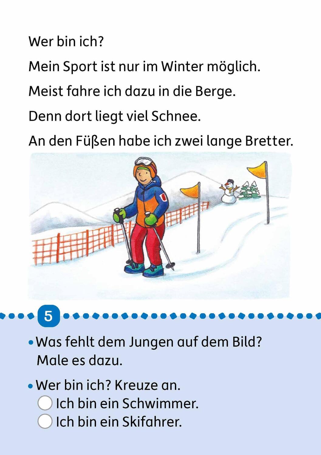 Bild: 9783881005043 | Lesen lernen 1. Klasse für Jungen und Mädchen - Sportlich, sportlich!