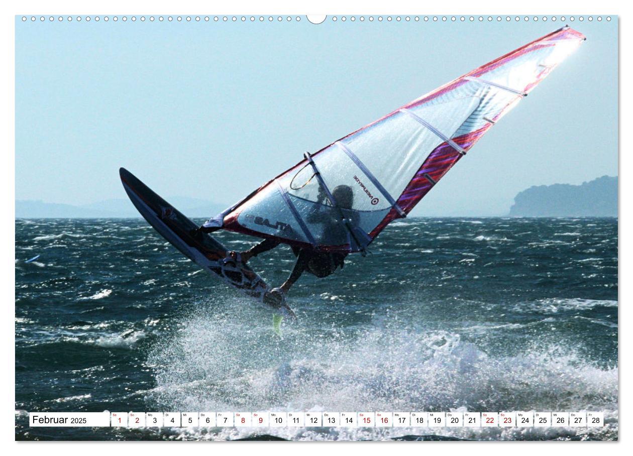 Bild: 9783383923517 | Funsport Windsurfen (Wandkalender 2025 DIN A2 quer), CALVENDO...