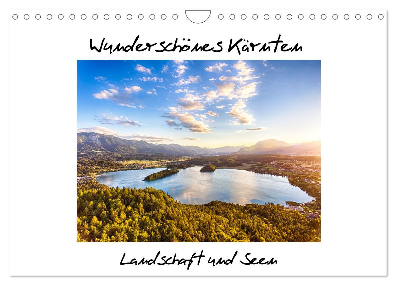 Cover: 9783435023219 | Wunderschönes Kärnten. Landschaft und Seen. (Wandkalender 2025 DIN...