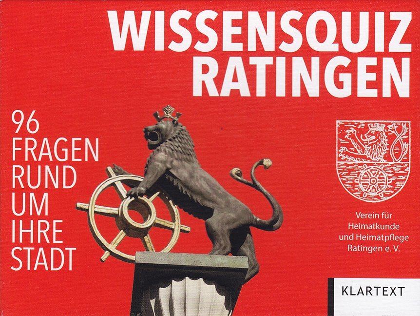 Cover: 9783837515916 | Wissensquiz Ratingen (Kartenspiel) | 96 Fragen rund um ihre Stadt