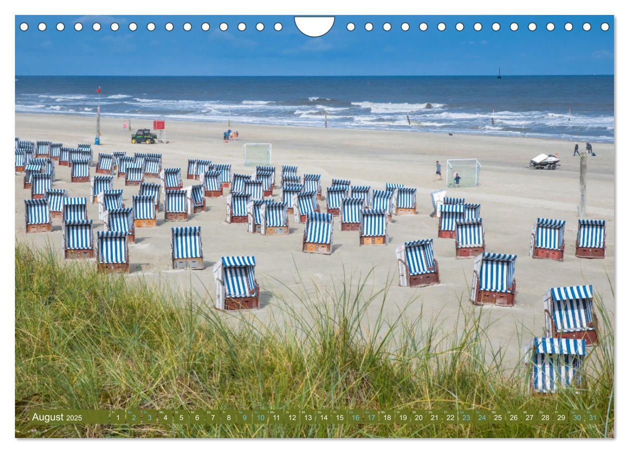 Bild: 9783435029457 | Nordsee Insel Norderney (Wandkalender 2025 DIN A4 quer), CALVENDO...