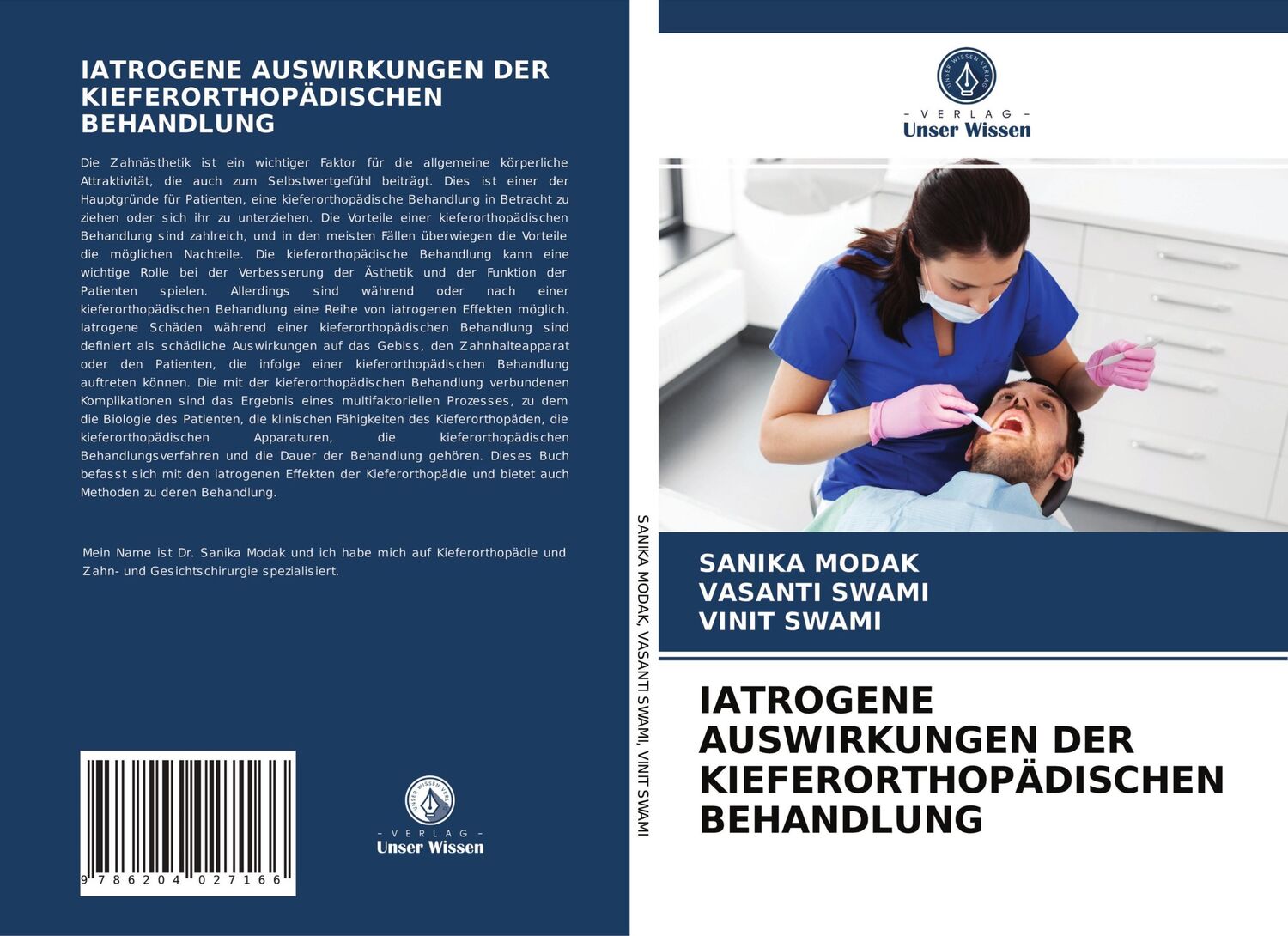 Cover: 9786204027166 | IATROGENE AUSWIRKUNGEN DER KIEFERORTHOPÄDISCHEN BEHANDLUNG | Buch