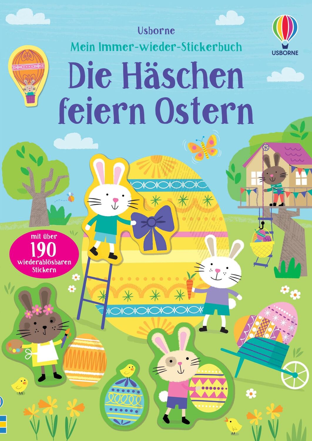 Cover: 9781035701322 | Mein Immer-wieder-Stickerbuch: Die Häschen feiern Ostern | Taschenbuch