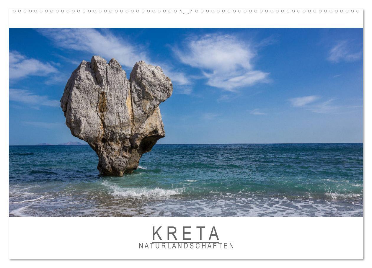 Cover: 9783435225651 | Kreta - Naturlandschaften (Wandkalender 2025 DIN A2 quer), CALVENDO...