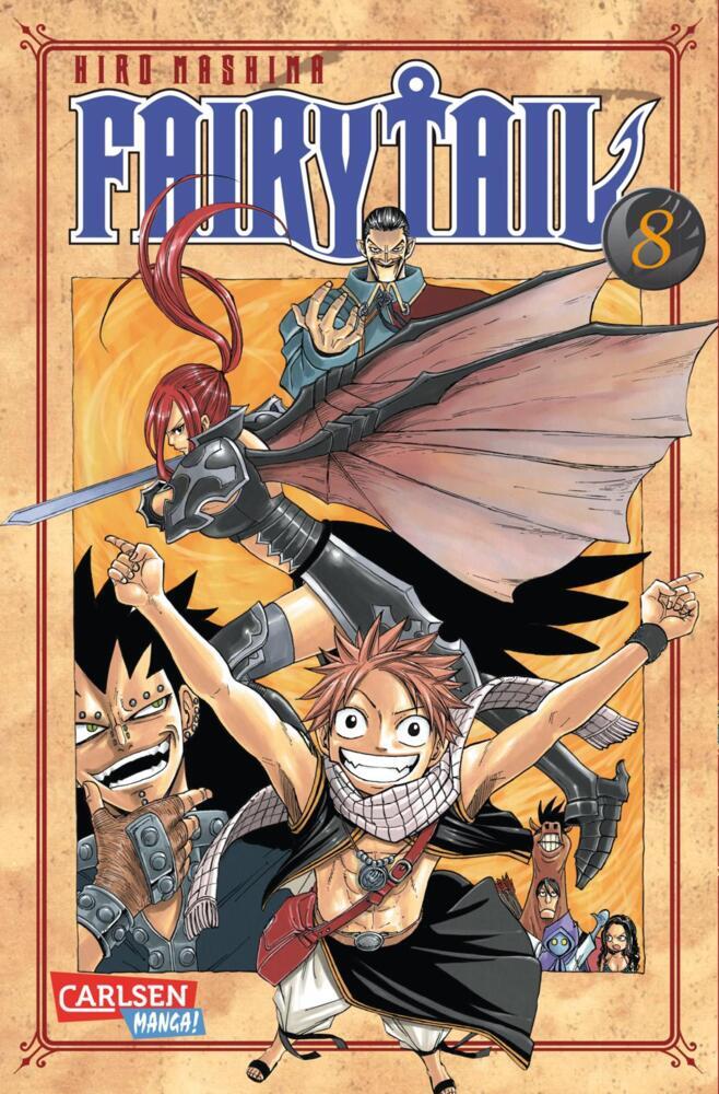 Cover: 9783551796189 | Fairy Tail. Bd.8 | Hiro Mashima | Taschenbuch | 192 S. | Deutsch