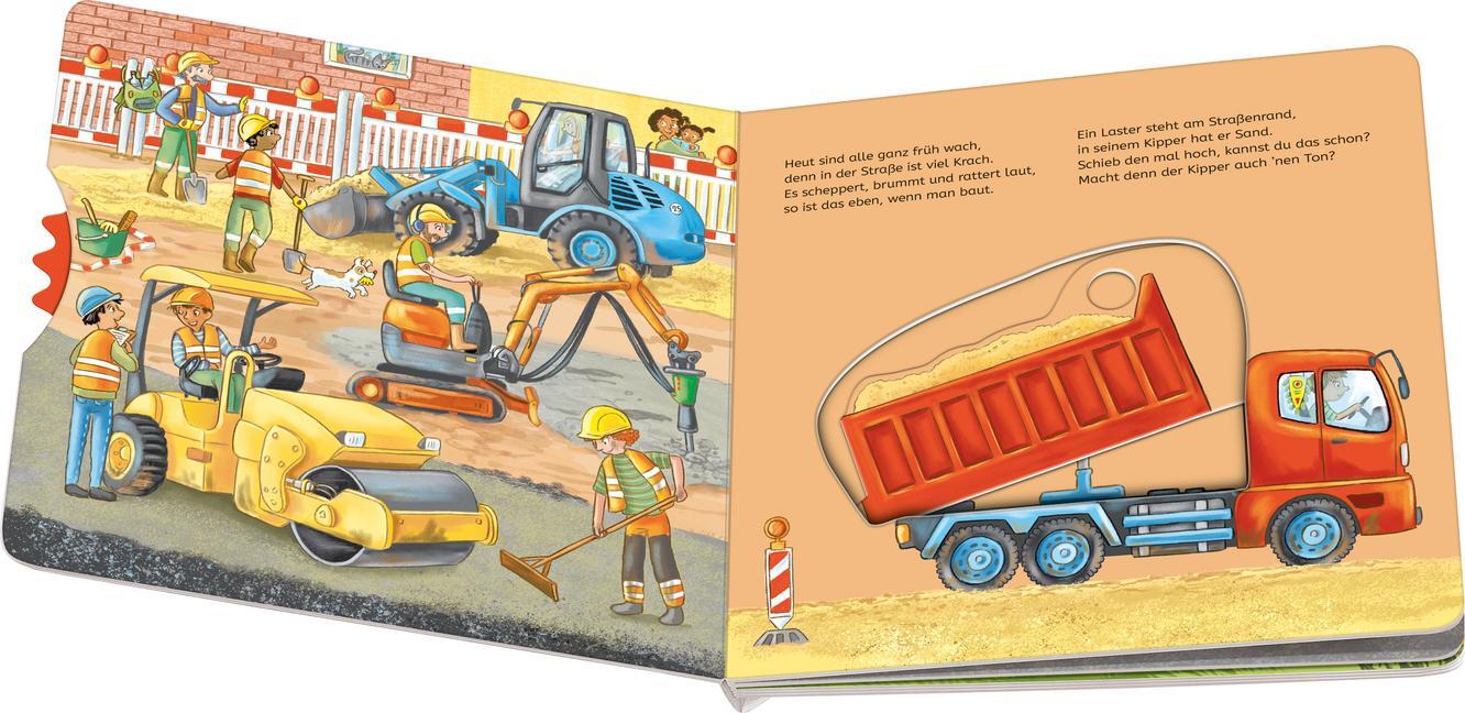 Bild: 9783473419081 | Spielen, Hören, Staunen: Baustelle. Ein Sound-Spielbuch ohne...