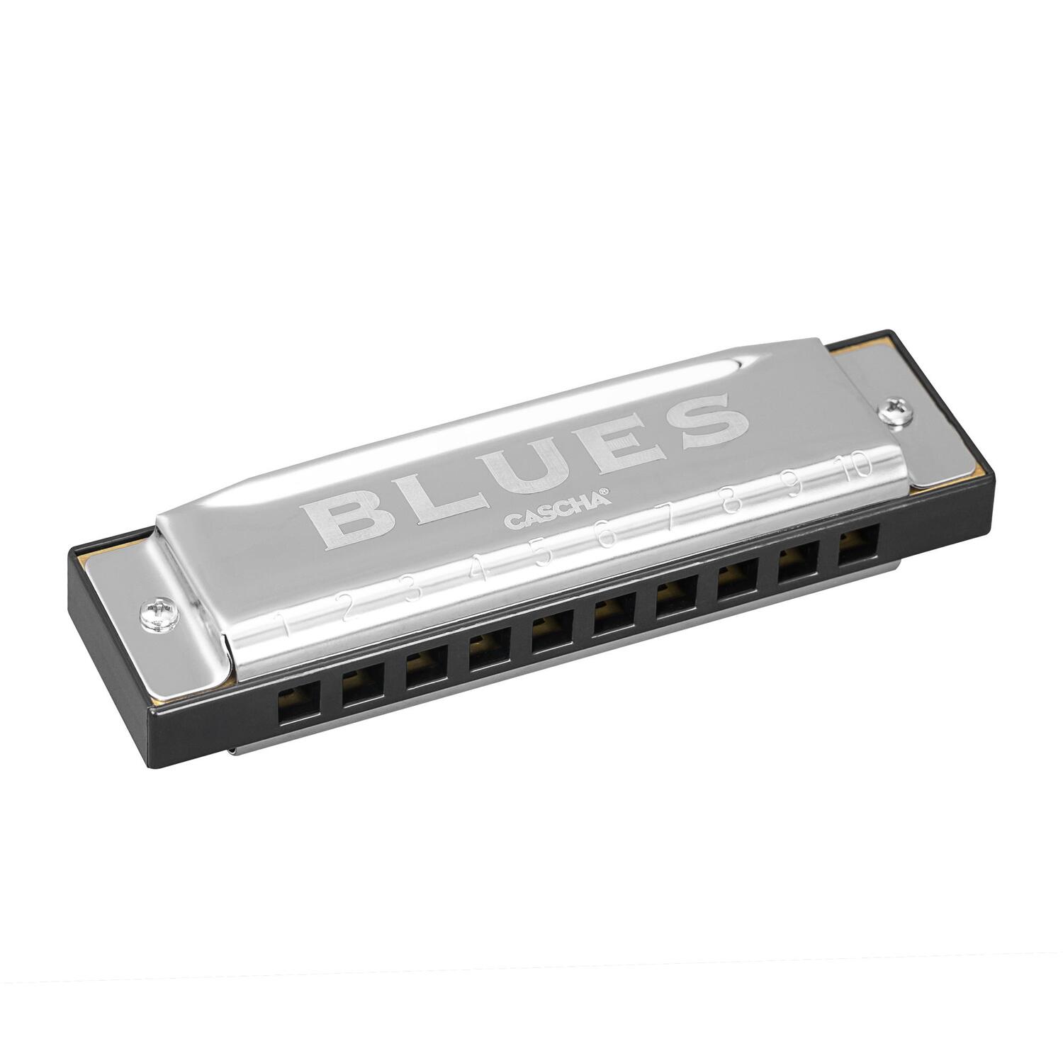 Bild: 4026929919489 | Blues Harmonica Set, (incl. 4 languages Method (DE/EN/FR/ES), case,...