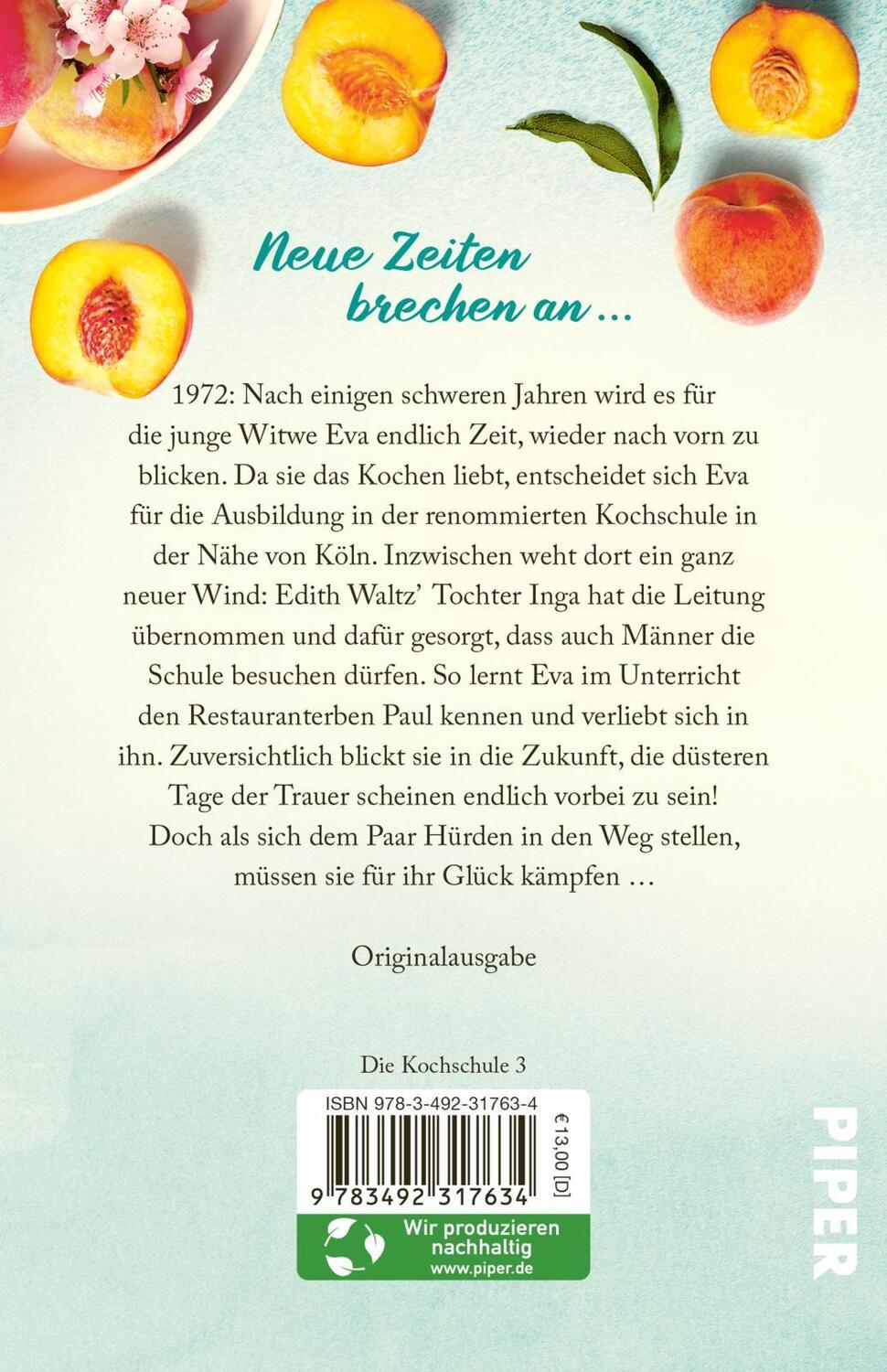 Rückseite: 9783492317634 | Pfirsichbowlen-Tage | Lea Benthin | Taschenbuch | Die Kochschule